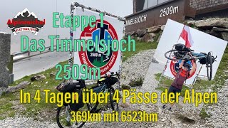 Das Timmelsjoch 2509m mit dem GravelbikeAlpencross [upl. by Patricia]