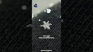 Snows Secret The Stunning Science Behind Snowflakes  shorts [upl. by Droffilc]