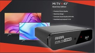 Cara setting Siaran TV DIGITAL di Smart TV Xiaomi pakai STB quotSet Top Boxquot AKARI [upl. by Artair]