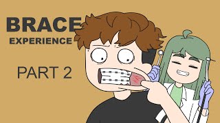 BRACE EXPERIENCE PART 2 ft Yogiart  Pinoy Animation [upl. by Aratahs]