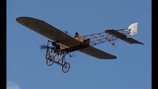 4K  Worlds Oldest Flying Aeroplane  Blériot XI  1909  at Sanicole 2017 [upl. by Behrens102]