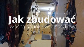 Jak zbudować własną ściankę wspinaczkową [upl. by Yretsym]