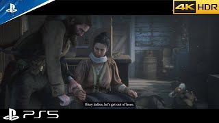 Red Dead Redemption 2  Abigail Kidnapped Sadie Adler  4K 60 FPS HDR [upl. by Inot708]