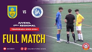 Andratx vs Llaüt  Juvenil Primera Regional  Grupo D  Jornada 26 [upl. by Marden]