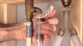 Installing Moens 3Hole Adjustable Roman tub valve featuring DuraGrip™ [upl. by Ewall]