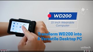 【Wearable Computer】Transform WD200 into a versatile desktop PC [upl. by Ellevart]