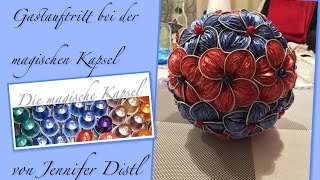 Blumenkugel aus Nespressokapseln für den Garten selber herstellen  die magische Kaffee Kapsel [upl. by Raval516]