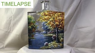 Fine Art Painting of Bottles  TIMELAPSE version [upl. by Aurea]