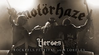 MOTÖRHAZE  HEROES  ROCKFELS LORELEY 2018  MOTÖRHEADTRIBUTE [upl. by Gnap]