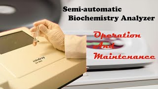 Semi automated chemistry analyser [upl. by Nodnek]