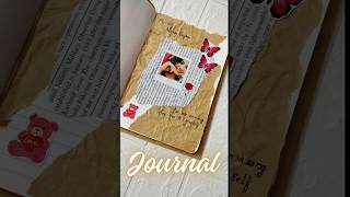 Journey into Creativity  decorating my journal 🥰shortsdiydecoration [upl. by Sol]