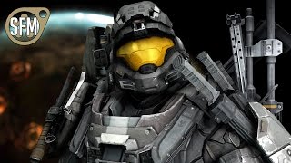 Spartan B666  Halo SFM Animation [upl. by Folly]