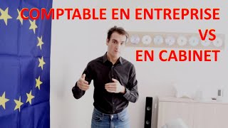 Metier  Comptable en Entreprise Vs en Cabinet [upl. by Lesak]