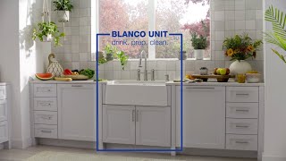 Modern Farmhouse Kitchen Inspiration  BLANCO UNIT [upl. by Emeric]