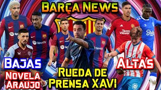 Rueda de Prensa Xavi 🔥 Novela Araujo 🔥 Interés por Raphinha 🔥 Lenglet a Italia 🔥 Pablo Torre vuelve [upl. by Nwavahs]