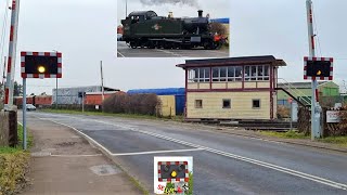 Lydney Junction Level Crossing Gloucestershire [upl. by Reklaw]