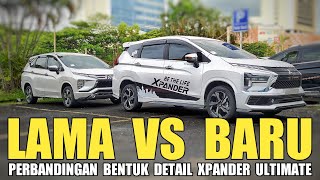 Mitsubishi XPander Facelift Ultimate 2022 vs Ultimate 2021  Komparasi Kasta Teringgi xpander [upl. by Rucker]