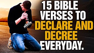 Gods Bible Promises To Decree and Declare Over Your Life [upl. by Nilson]