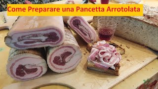 Come fare una pancetta stagionata [upl. by Leik]