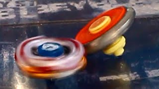 Beyblade Burn Fireblaze 135MS vs Meteo Ldrago LW105LF [upl. by Obola]