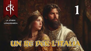 Il PRINCIPE che SOGNA di RIUNIRE lITALIA  Longobardi 1  Ck3 [upl. by Harihat]