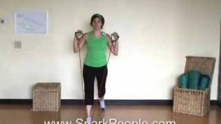 Easy Lower Body Workout with Resistance Band [upl. by Batista]