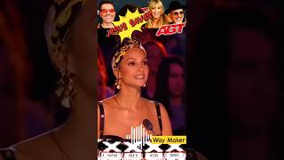 Americas got talent 🇺🇸 Powerful Audition Performance quot WAY MAKERquot music agt [upl. by Kumler]