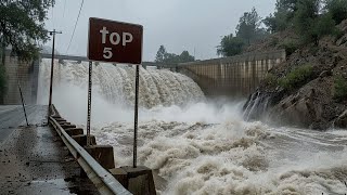 INSANE Dam Disaster Caught on Camera [upl. by Staten]