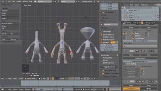 Das Grundgerüst des Charakters erstellen  Das BlenderTraining CharakterDesign [upl. by Euqcaj]