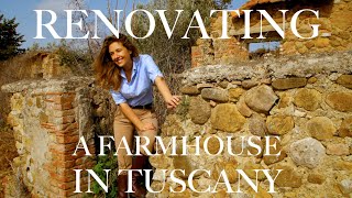 ITALIAN FARMHOUSE RENOVATION  GARDENING COOKING MOVING TO THE COUNTRY Renovating A Ruin Part 4 [upl. by Antoinetta43]