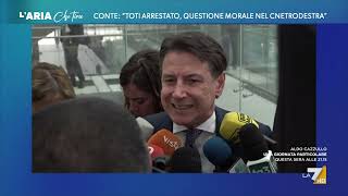 Terremoto in Liguria Giuseppe Conte quotCè un problema oggi in Italia di questione morale e di [upl. by Nussbaum]