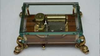 Reuge Dauphin 36 note music box リュージュ３６弁１曲 ValseBrahms [upl. by Priestley290]