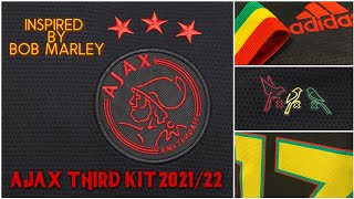 AJAX NEW THIRD KIT 202122  BOB MARLEY INSPIRED  ajax bobmarley adidas newkit mrbeast [upl. by Afira]