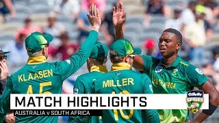 Australia v South Africa first ODI [upl. by Ecilahs996]