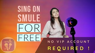 How to Sing Solo in SMULE for FREE  without VIP account How to upload a Song in Smule App [upl. by Ho]