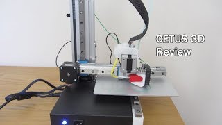 Cetus 3D Printer with Linear Rails Full Review [upl. by Dumond]