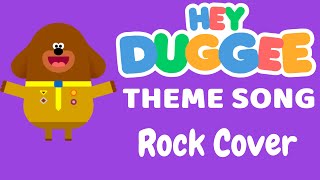 Hey Duggee theme song as rock n roll cover [upl. by Eenaffit]