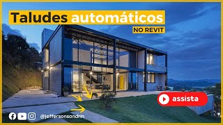 Como fazer Taludes no Revit  Topografia Revit [upl. by Watkins]