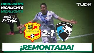 Resumen y goles  Atl Morelia 21 Tampico FC  Grita México Expansión C22  J12  TUDN [upl. by Lorn]