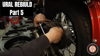 URAL MOTOR REBUILD PART 5 [upl. by Ettenaj]