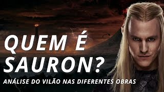 Quem é Sauron A Verdadeira História do Senhor do Escuro Além da Série Sauron aneisdepoder [upl. by Laurent]