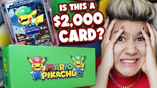 RISKY OPENING A 2000 LUIGI PIKACHU BOX  Is It Worth It [upl. by Sinnard81]