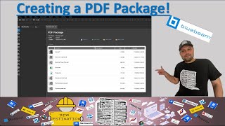 BIMVDC  Creating a PDF Package in Bluebeam  Combine PDF in Bluebeam  Bluebeam Tutorial [upl. by Ennazzus]