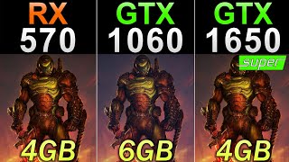 RX 570 4GB Vs GTX 1060 6GB Vs GTX 1650 Super  30 Games Benchmarks [upl. by Nyletak]