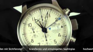 Fortis B42 Flieger Chronograph Alarm 6361012 L 01 wwwolfertcode [upl. by Bartko]