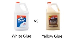 White Glue vs Yellow Glue for Woodworking [upl. by Klara80]