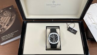 Patek Philippe Aquanaut 5167A001 Detailed unboxing [upl. by Annaira]