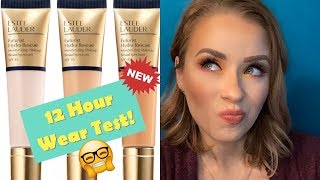 Estee Lauder Futurist Hydra Rescue Foundation Review  Wear Test [upl. by Enyamert486]