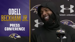 Odell Beckham Jr ‘It’s All Love and Respect’ Playing Rams  Baltimore Ravens [upl. by Humph]