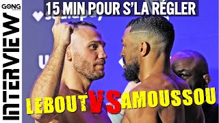 Amoussou Vs Lebout  15 min pour sla régler interview croisée J1 [upl. by Jemimah73]